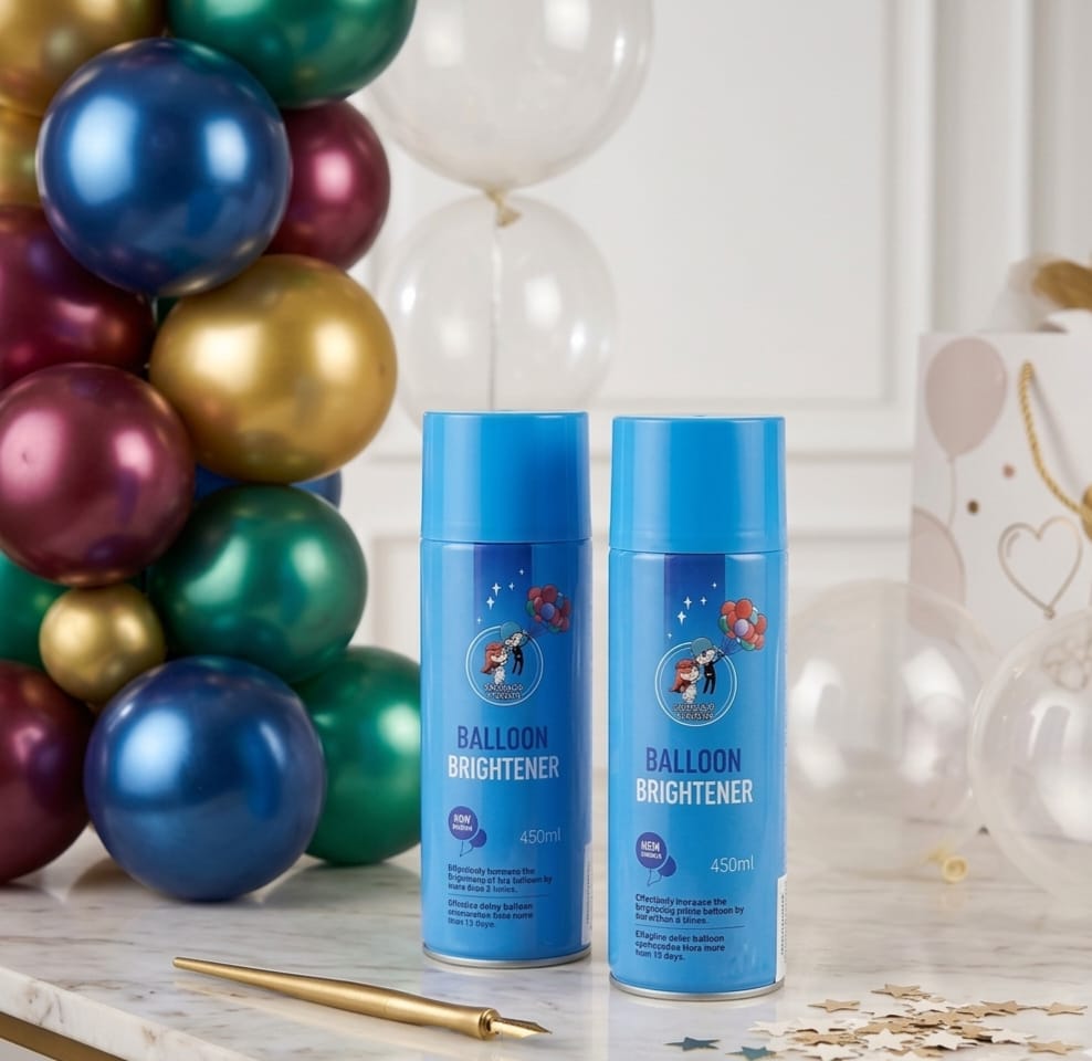 بخاخ تلميع البالونات، قطعة واحدة، 450 مل