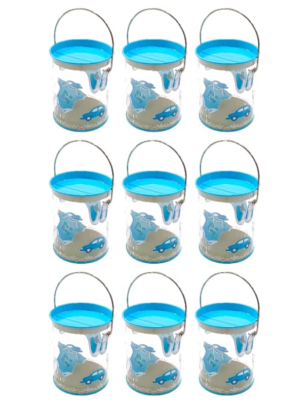 Transparent plastic box for sweets and gifts, 12 pieces7CM ×10CM