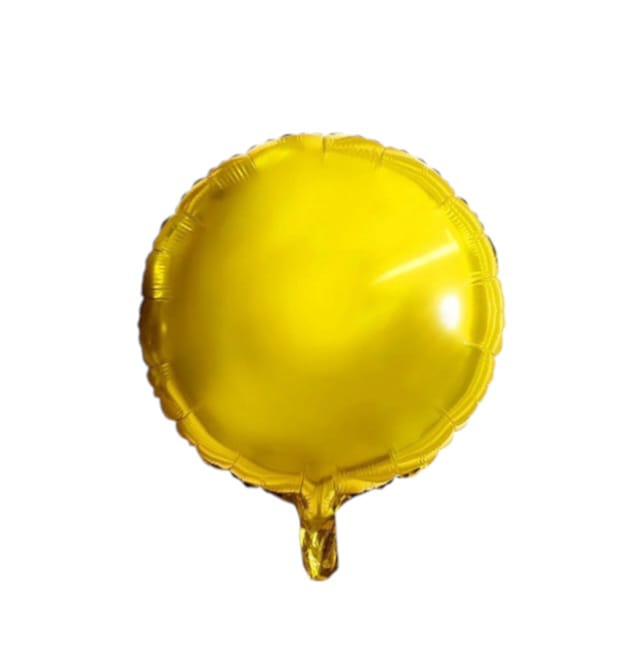 10 inch round shape foil balloon, 2 pieces