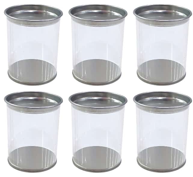 Transparent plastic box for sweets and gifts, 12 pieces6CM ×9CM