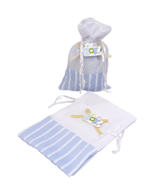 Newborn baby gift bags made of fabric, 12 pieces Size9CM ×7CM