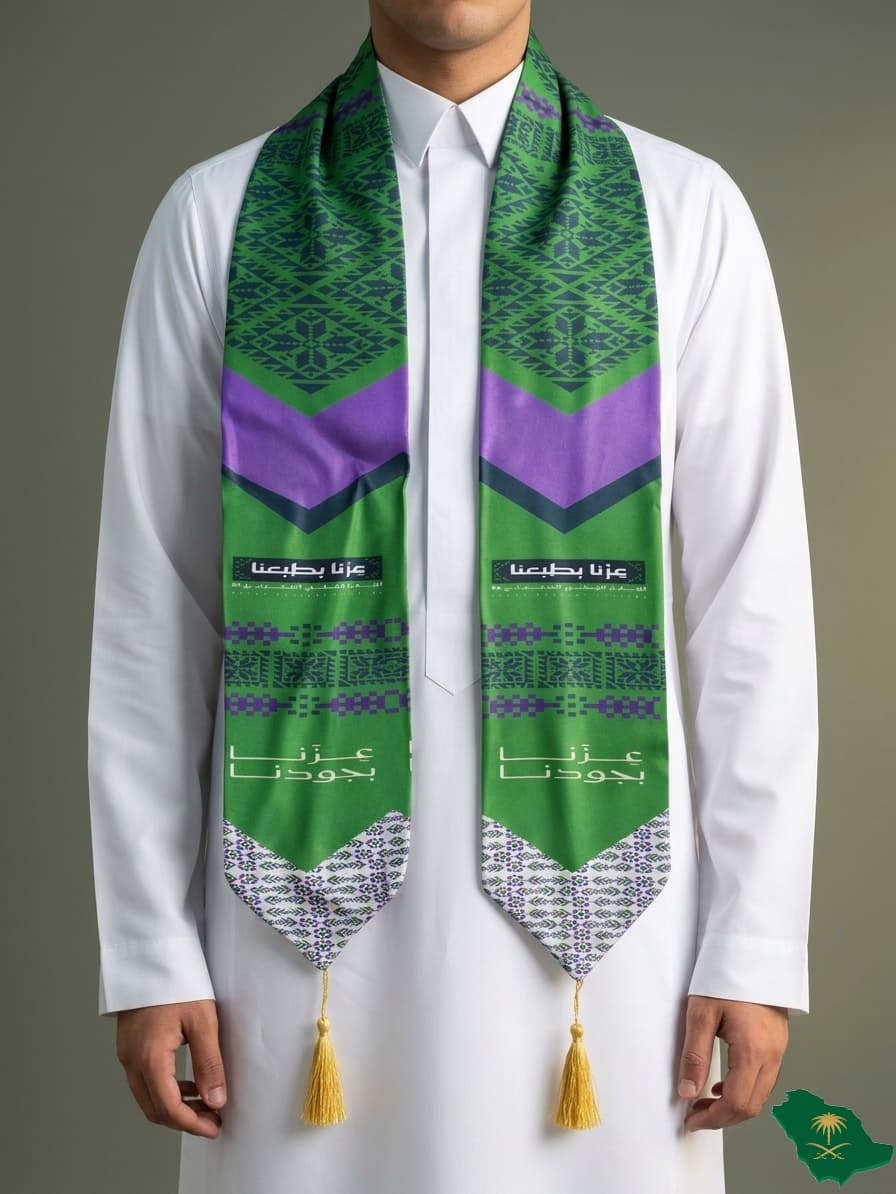National Day Scarf 145*16cm