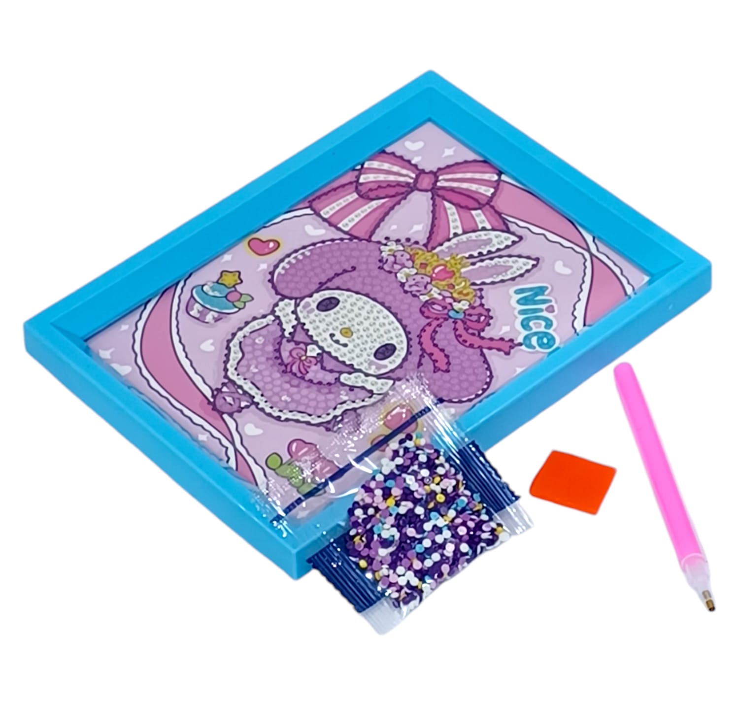 Cartoon characters diamond painting kit.12 pieces