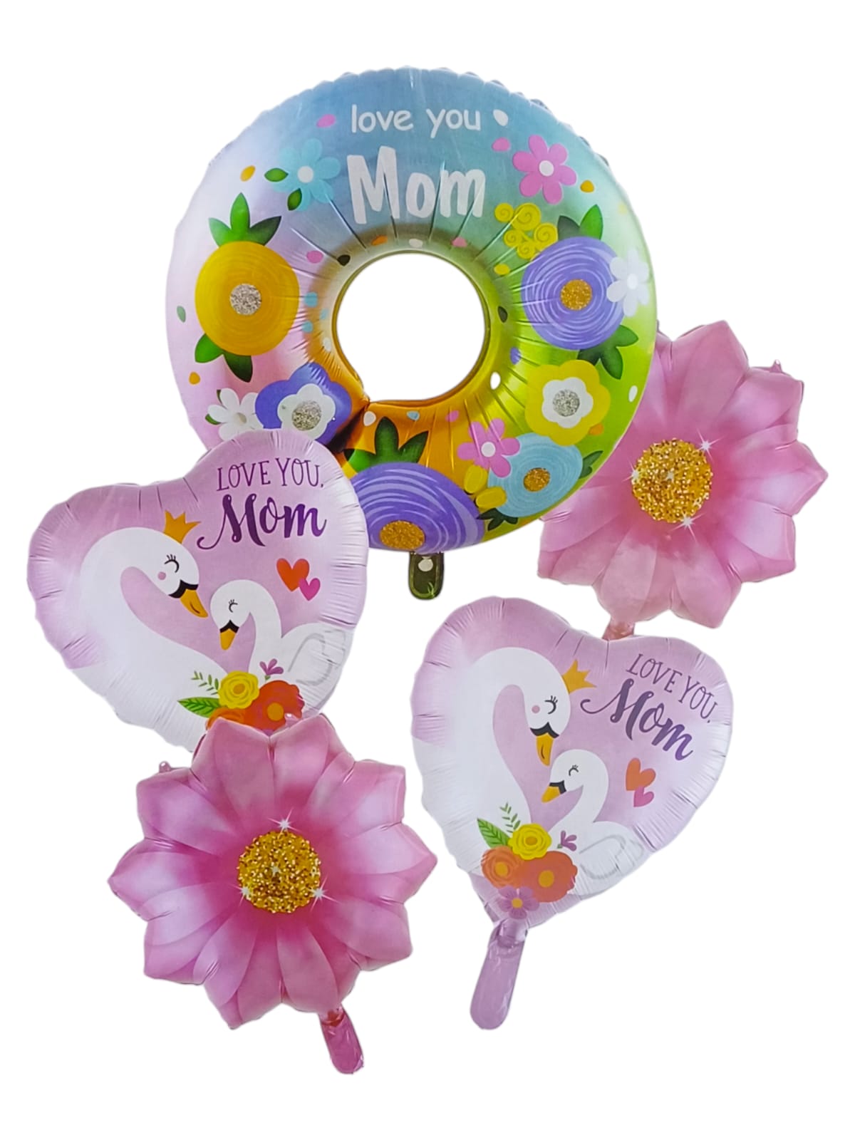 Mother's Day five-piece foil balloon set